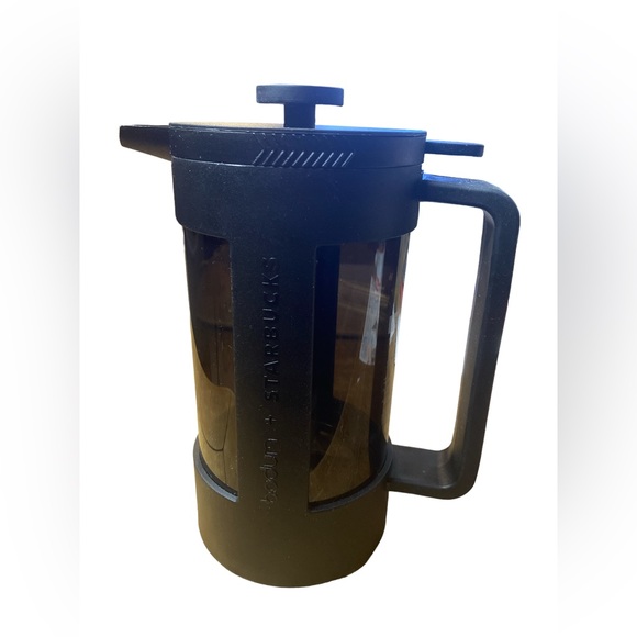 Kitchen Starbucks 8 Cup French Press By Bodum Plastic Beaker Locking